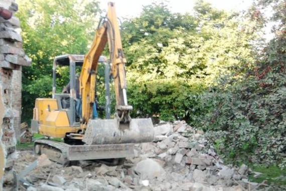 Umag: Građevinska inspekcija ruši zid u starom gradu 