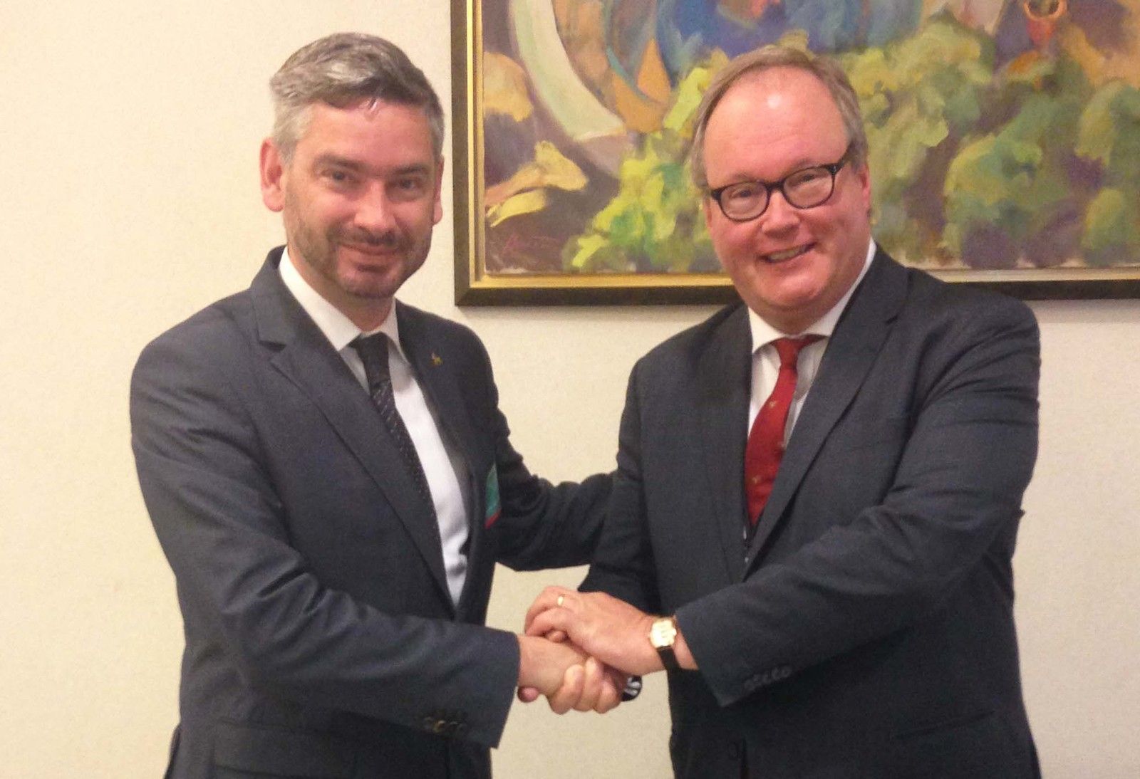 Boris Miletić i Hans van Baalen