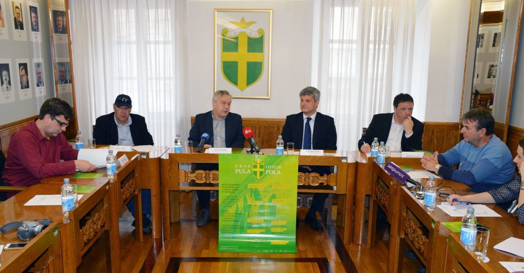 Na konferenciji za novinare o proslavi Dana Grada Pule