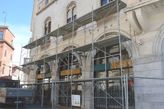 Sanacija pročelja na Forumu 2 prije početka turističke sezone