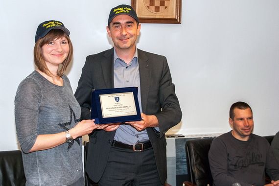 Medulinski načelnik Buić primio članove Veslačkog kluba Medulin