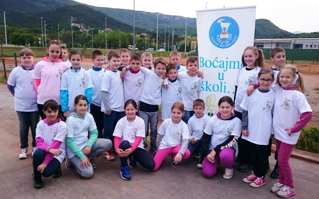 Sudionici natjecanja Boćajmo u školi