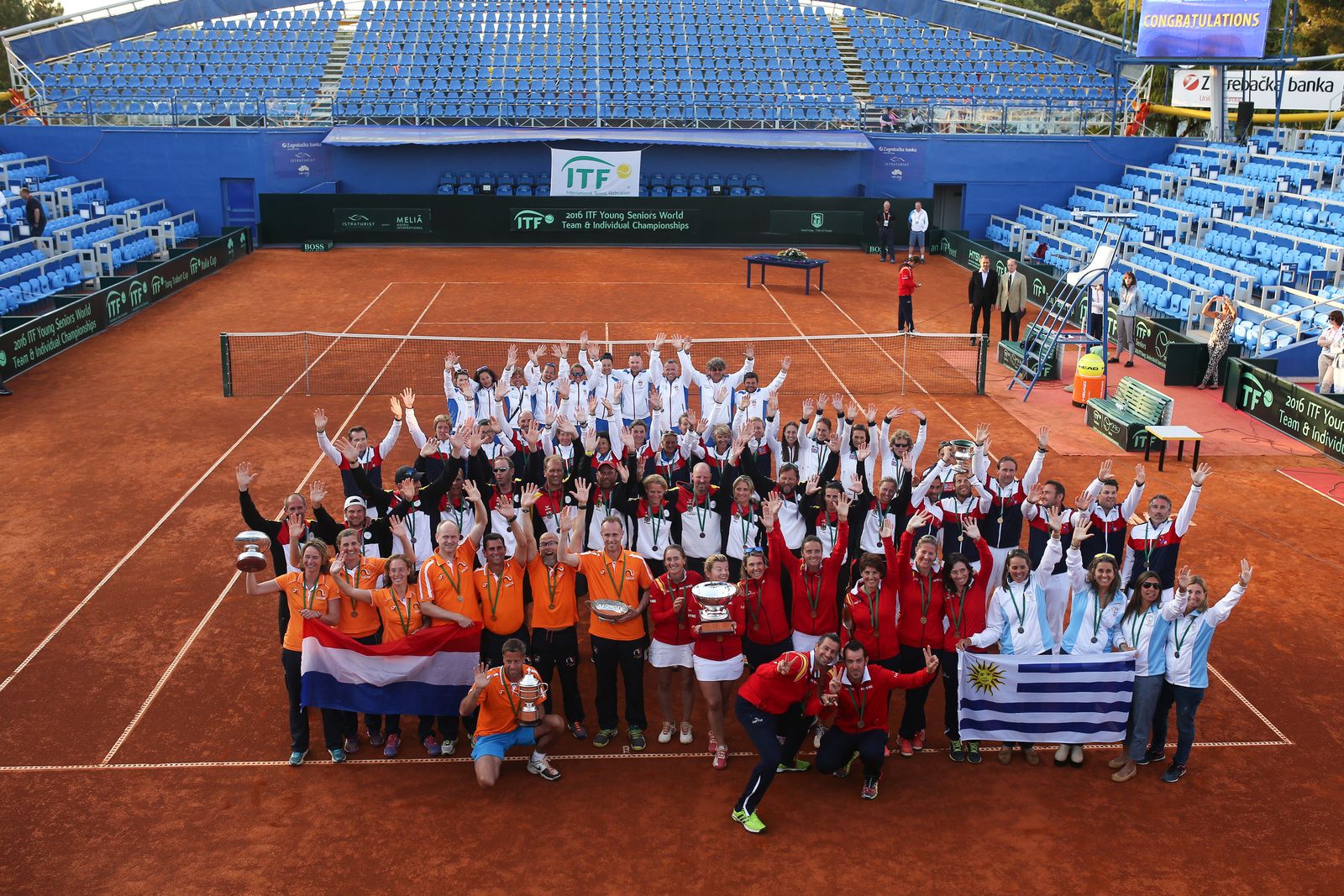 Sudionici 2016 Young - Seniors World Team & Individual Championships
