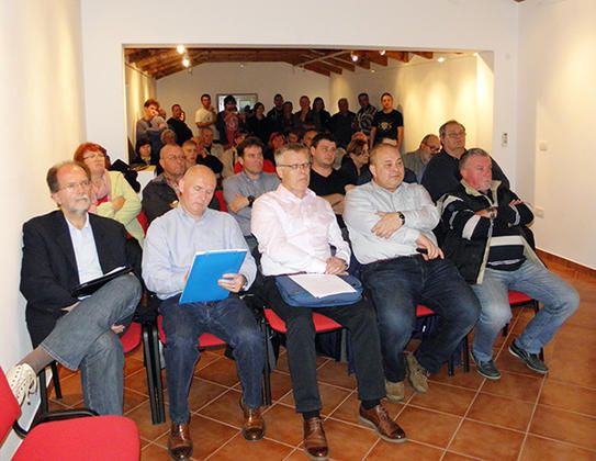 Slijeva Goran Petrović, Vanja Rački, Denis Tulić, Igor Licul i Ivan Mijandrušić