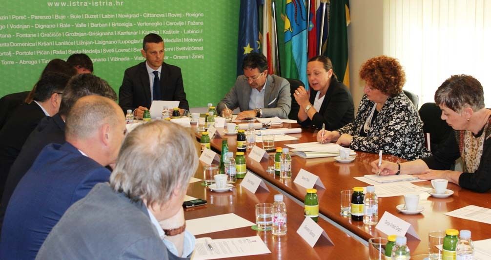 Na sastanku su sudjelovali svi zastupnici iz Istre