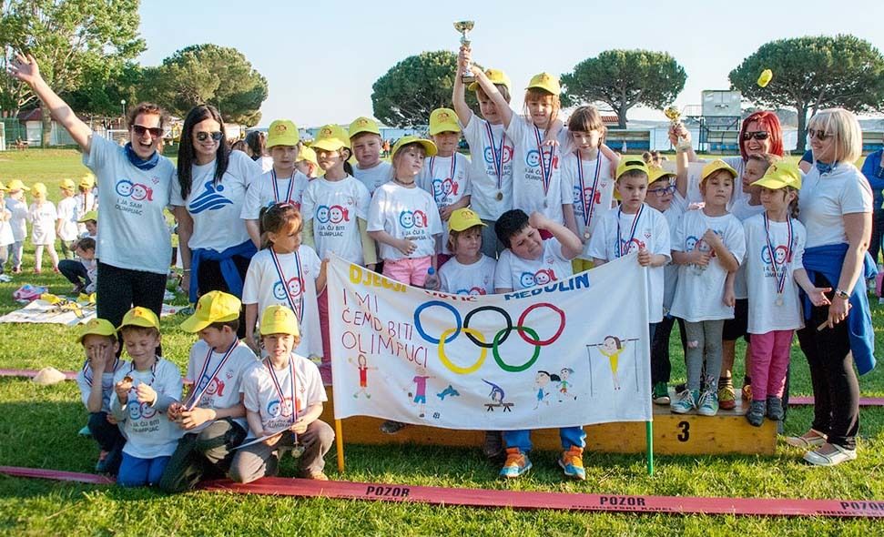 Sudionici olimpijade medulinskih vrtića