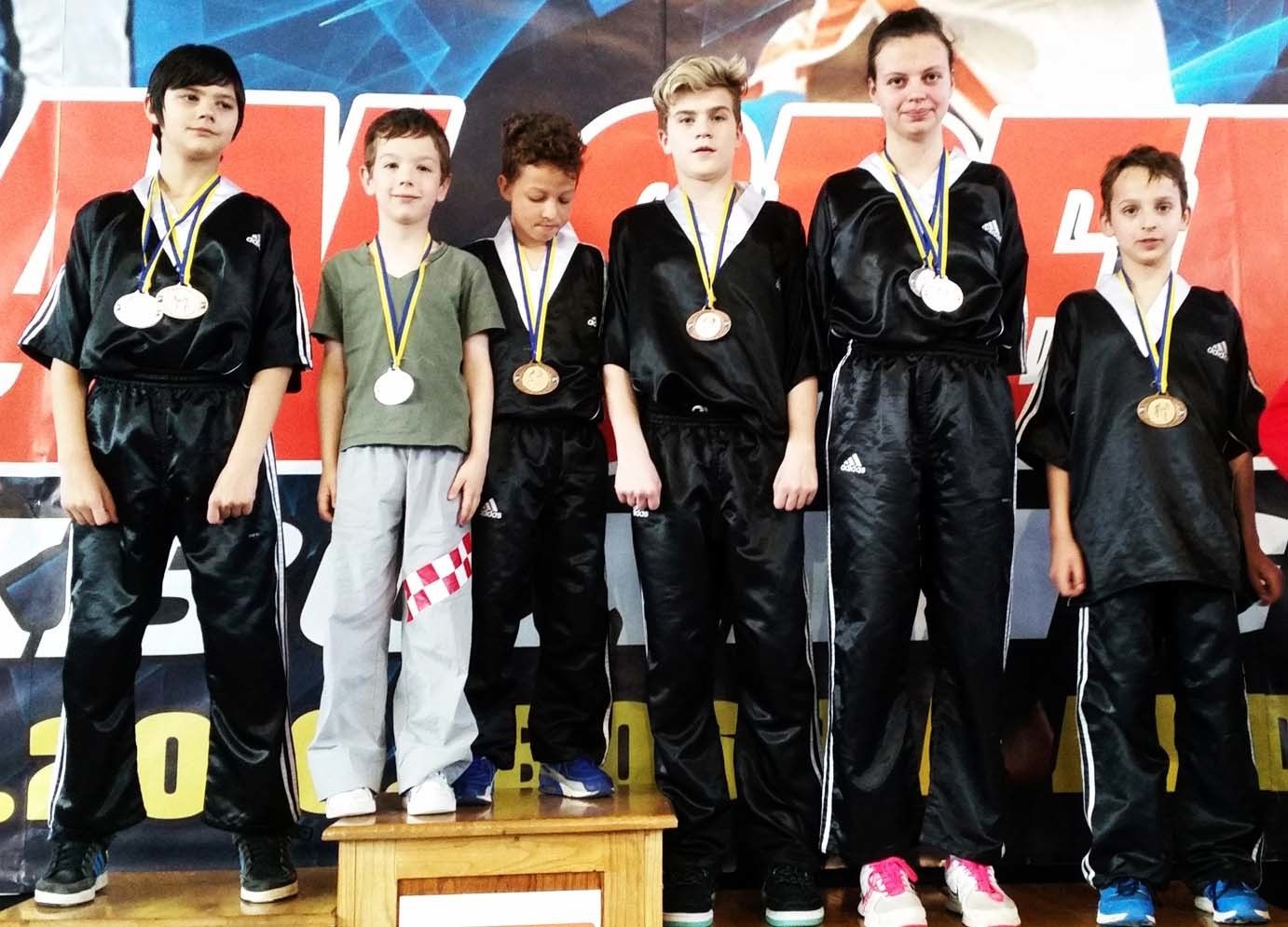 Mladi su lavovi osvojili osam medalja: zlatnu, tri srebrne i četiri brončane medalje