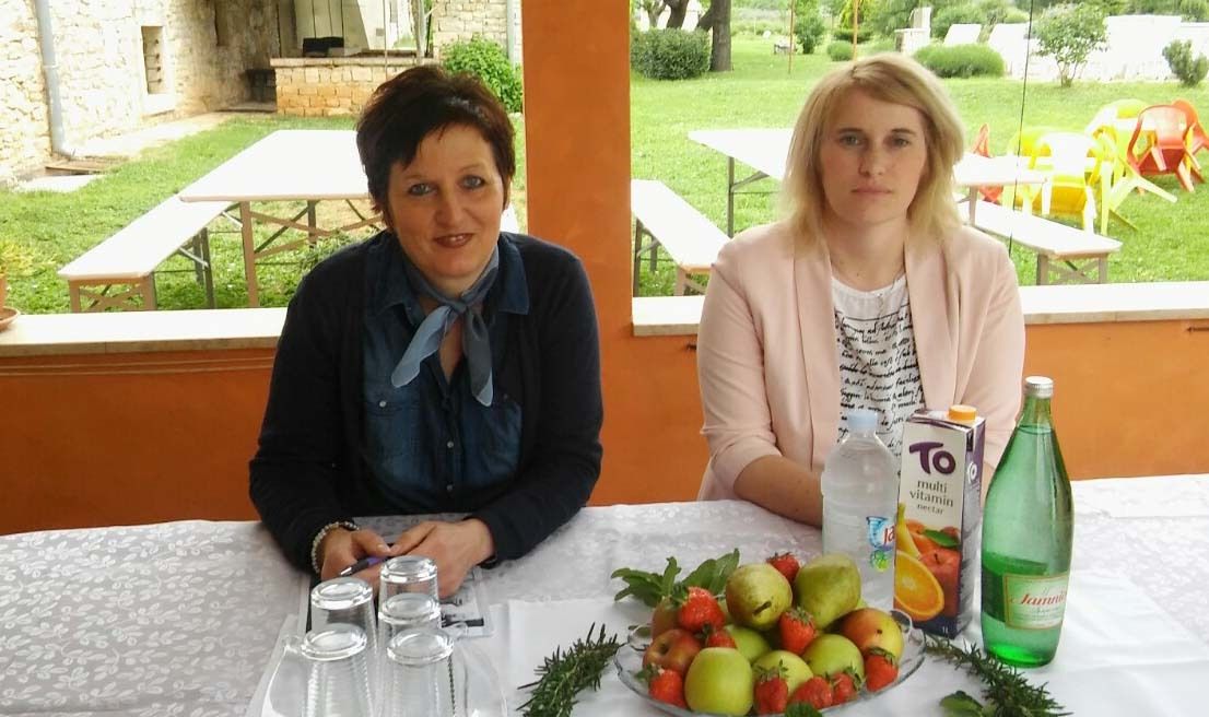 Sandra Božac i Morena Smoljan Makragić
