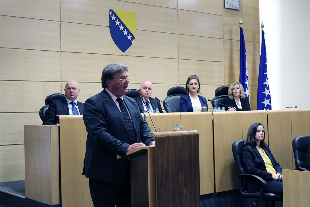 Ivan Jakovčić u Predsjedavajućem domu Parlamenta BiH