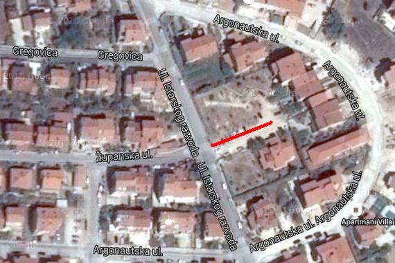 Pula: Grade se prometnica i parkiralište kao ogranak Županske ulice