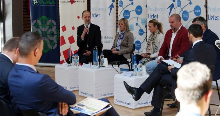 Ulazak u EU otvorio hrvatskim poduzetnicima tržište od 500 milijuna potrošača, rečeno je na Poslovnom uzletu (foto: Poslovni dnevnik)