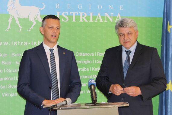 Župani Flego i Komadina o Editu, Plominu C i žičari na Učki 