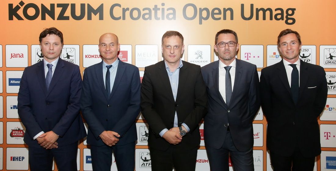 Slavko Ledić, Vili Bassanese, Anton Kliman, Ronald Korotaj i Lawrence Frankopan