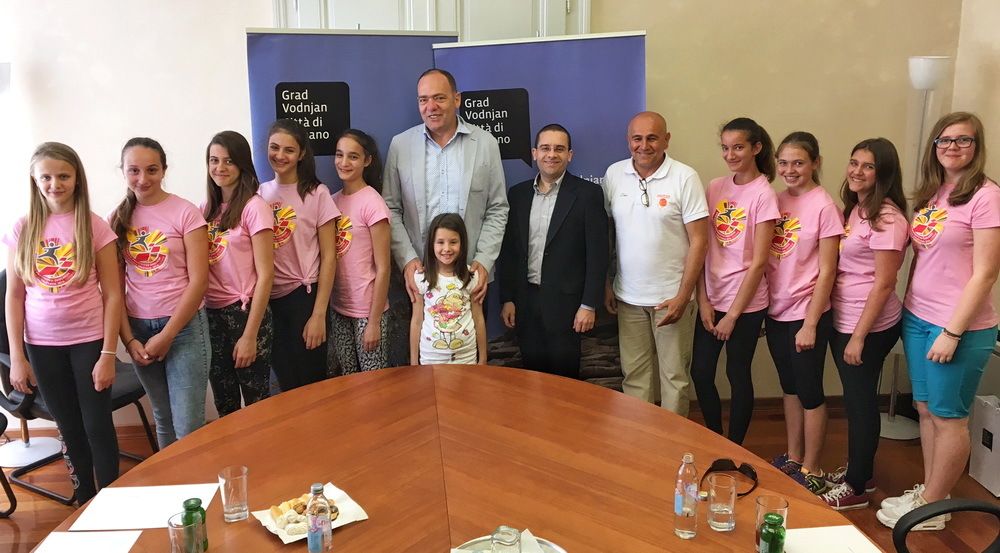 Prijem kod gradonačelnika Klaudia Vitasovića 