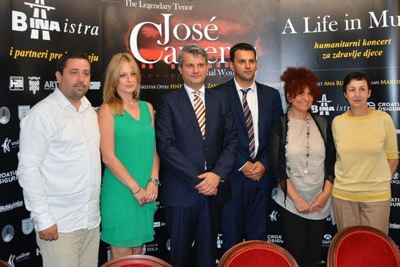 Veliki interes za koncert sjajnog španjolskog tenora José Carrerasa u pulskoj Areni