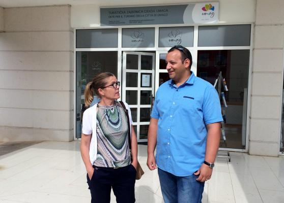 Roberta Lakošeljac i Slaven Paić iz umaškog IDS-a 