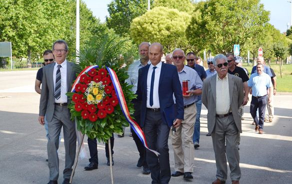 Delegacija Grada Umaga odala je počast svim antifašistima