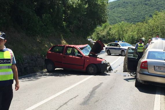 Na cesti za Rabac ozlijeđeni Labinjani i Pazinjani  