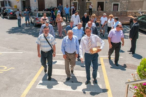 Medulinski načelnik Buić ugostio bivšeg predsjednika Mesića
