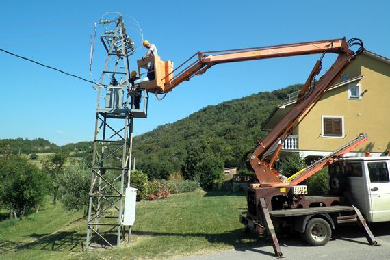 Elektroistra prebacila Pazin na dvostruko veći napon