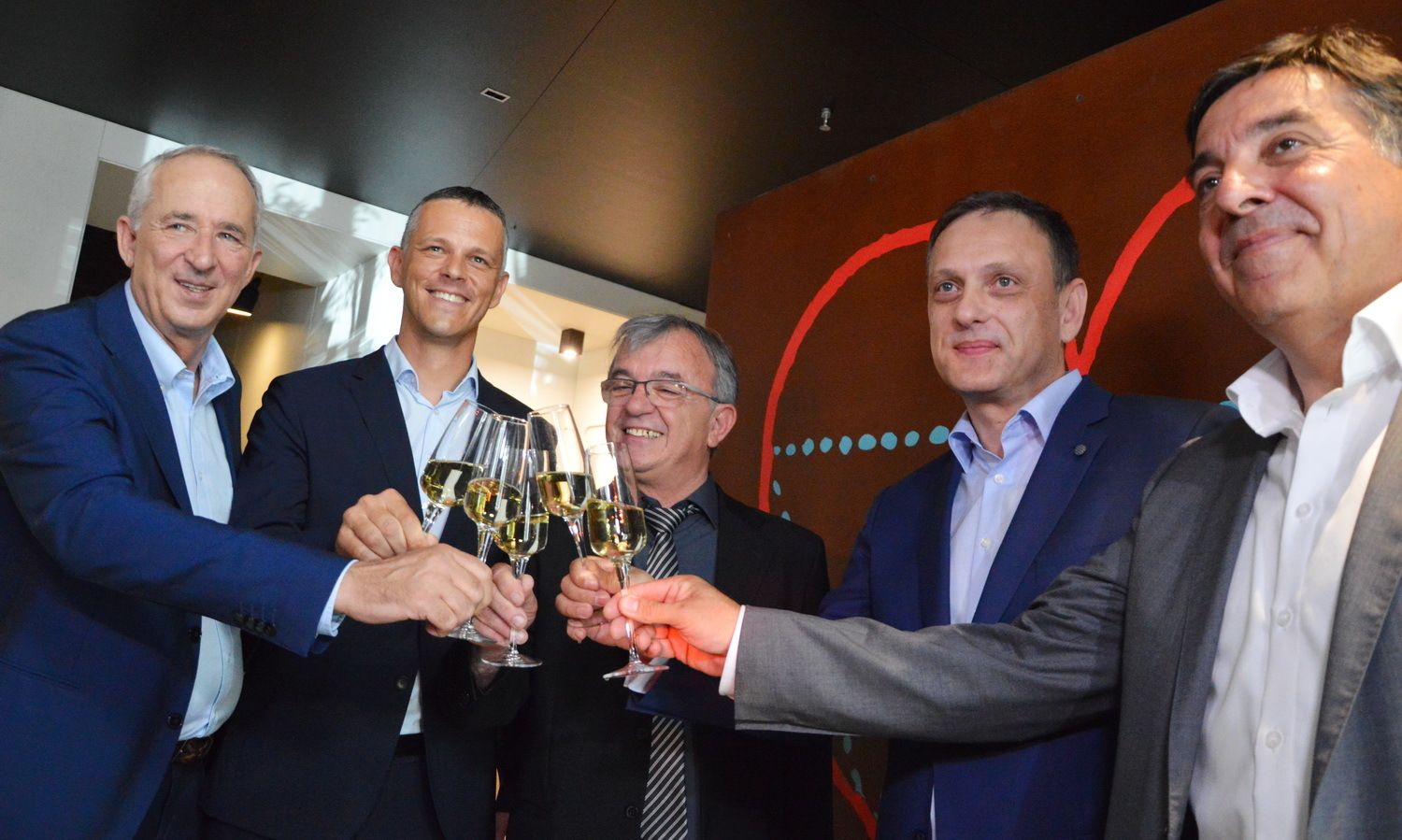 Ratomir Ivičić, Valter Flego, Serđo Peteani i Tulio Demetlika