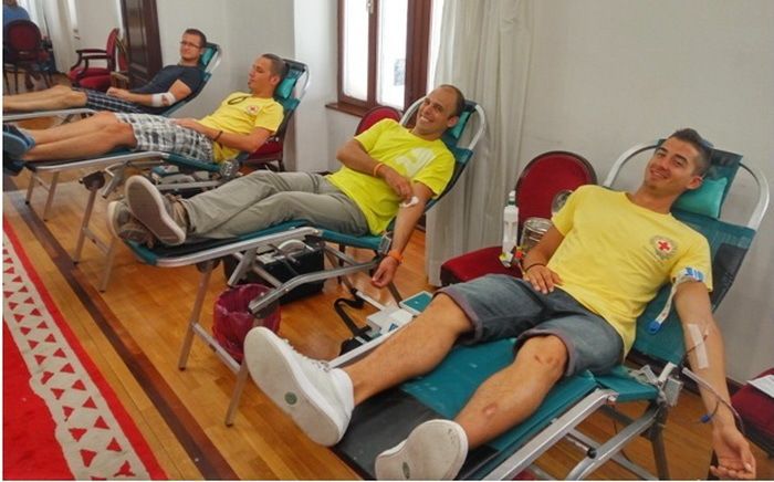 Darivanje krvi u Komunalnoj palači