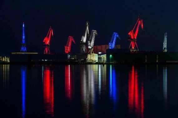Povodom Dana pobjede pulski divovi u bojama Hrvatske