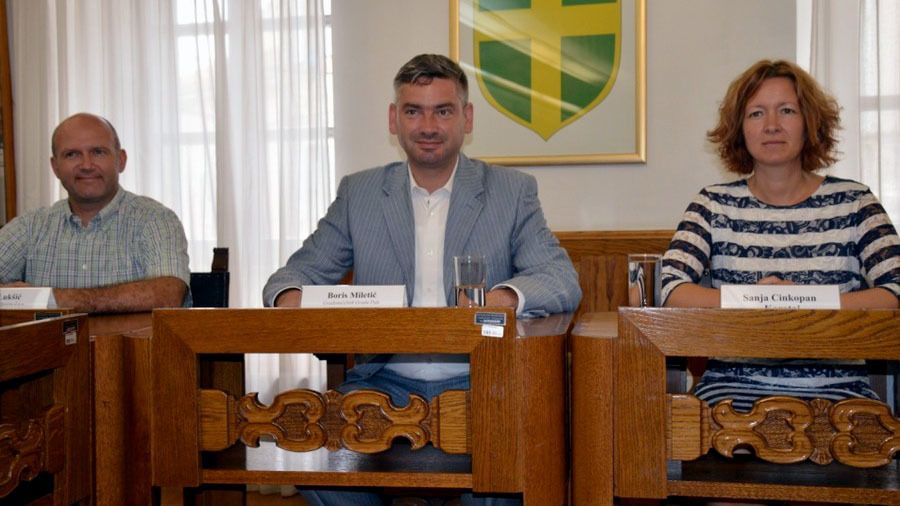 Erik Lukšić, Boris Miletić i Sanja Cinkopan Korotaj