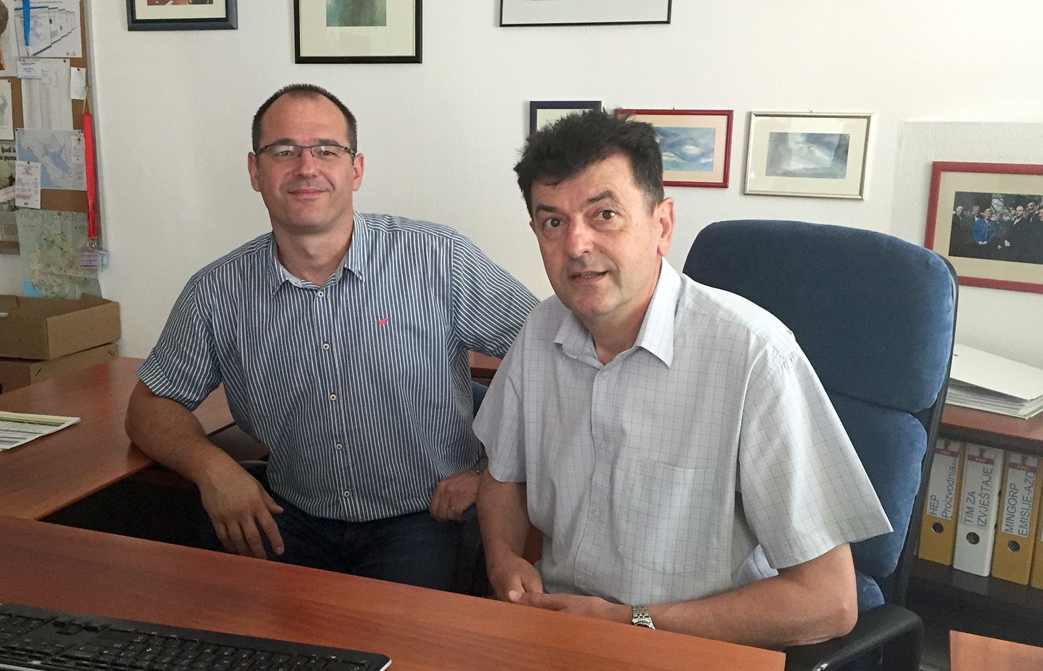 Uigrani suradnici: Patrik Franković vodio je tim informatičara a Ivica Vukelić tim energetičara