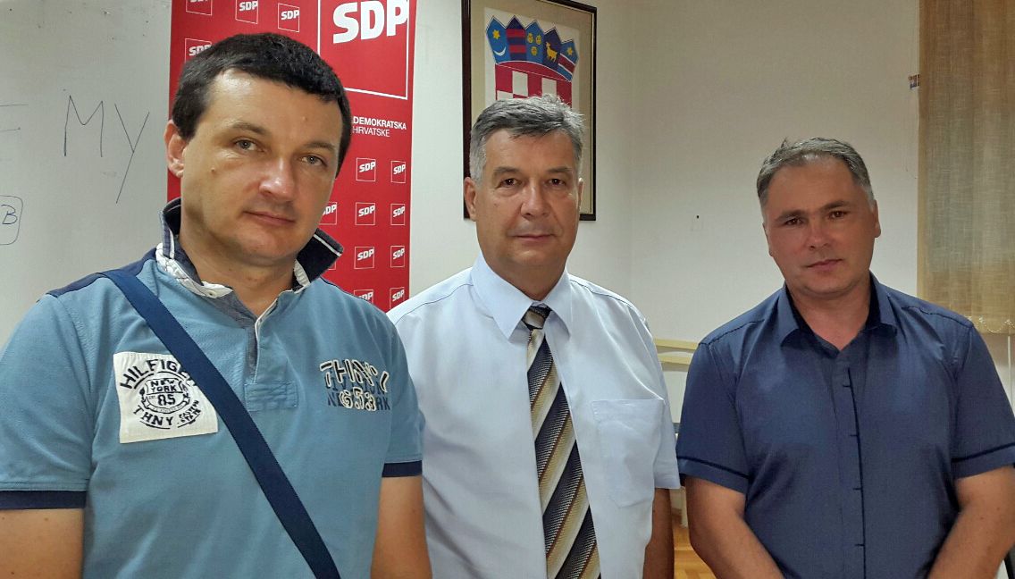 Vladimir Sladonja, Rodoljub Kosić i Aleksandar Kovač 