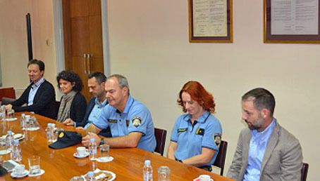 Pazinski policajci na prijemu kod gradonačelnika Krulčića