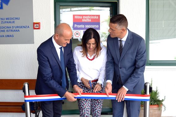 Svečano otvorena obnovljena umaška Hitna pomoć