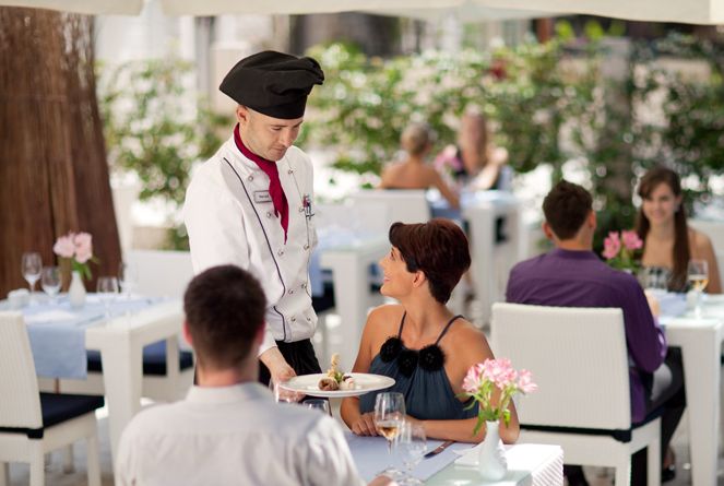 Valamar Riviera Hotel Spinnaker a la carte restaurant