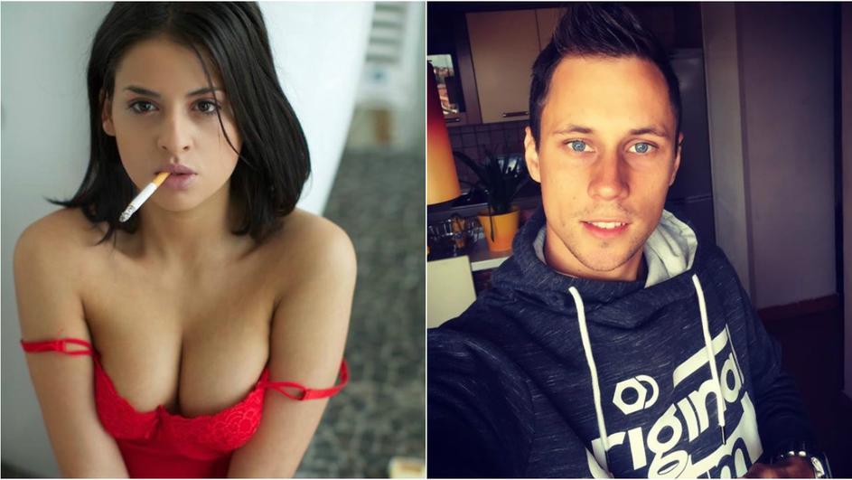 Coco de Mal i njen filmski partner Patrik Radman iz Poreča (foto: 24sata)