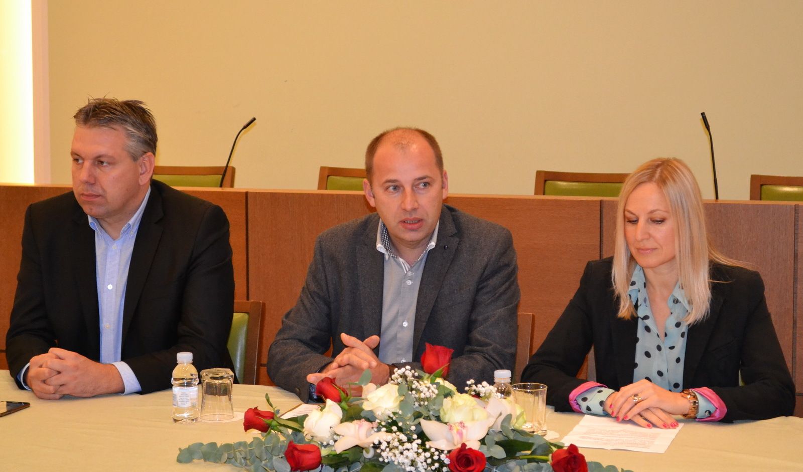 Siniša Žulić, Renato Krulčić i Nada Prodan Mraković