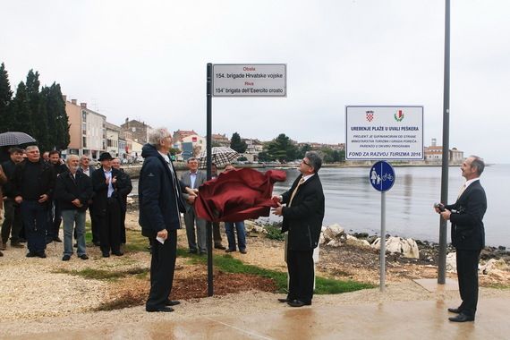 Poreč dobio Obalu 154. brigade Hrvatske vojske