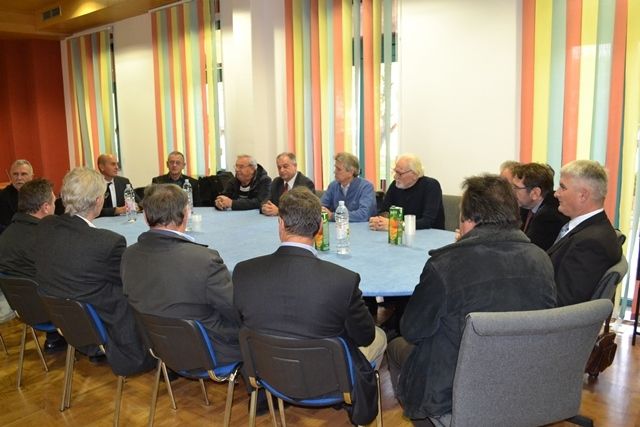 S prijema za članove Udruge 154. brigade Hrvatske vojske