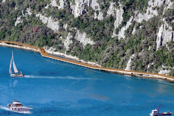 Limski kanal pretvaraju u adrenalinski park sa šetnicom i vidikovcem