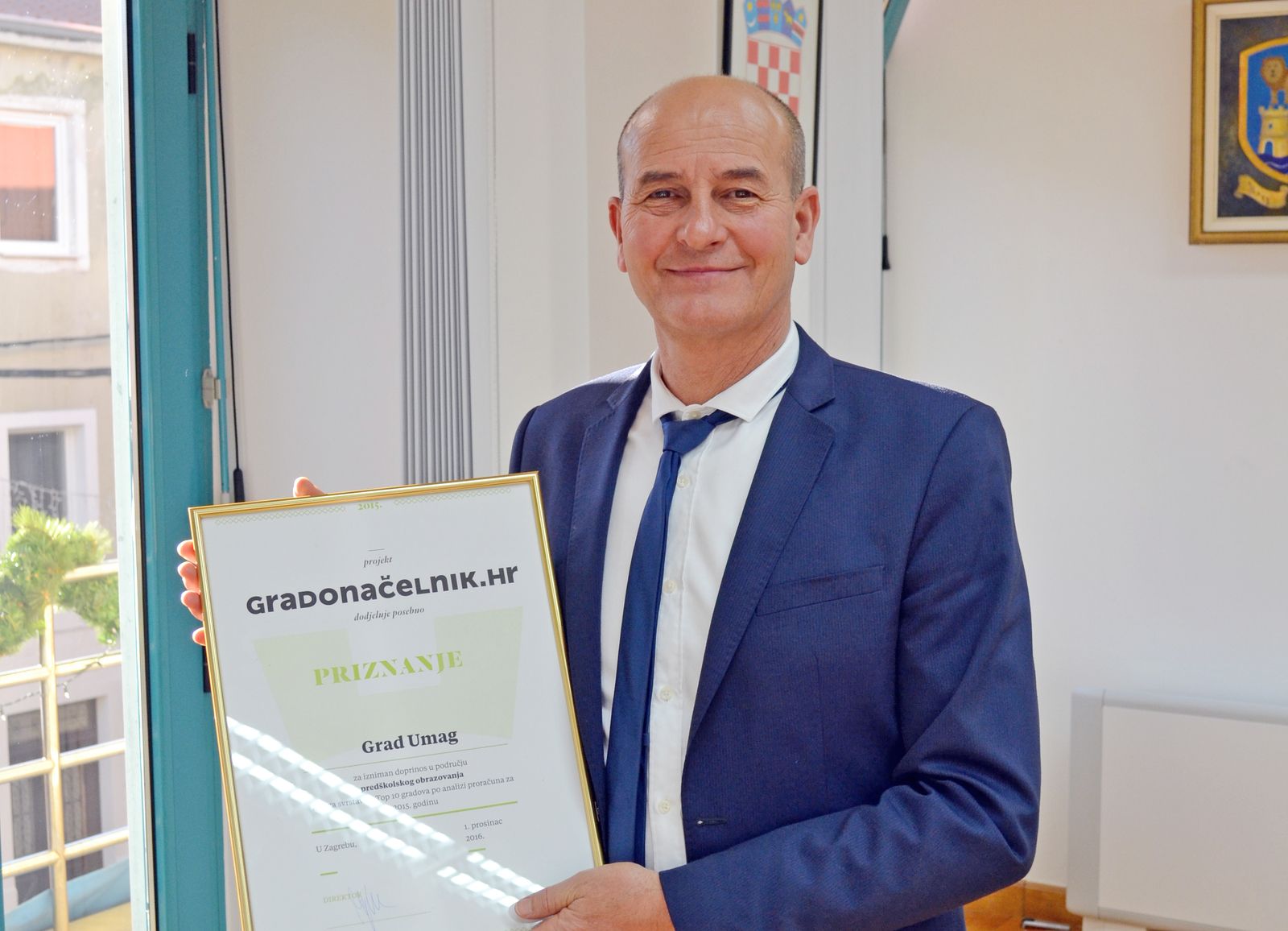 Vili Bassanese s priznanjem za predškolski odgoj