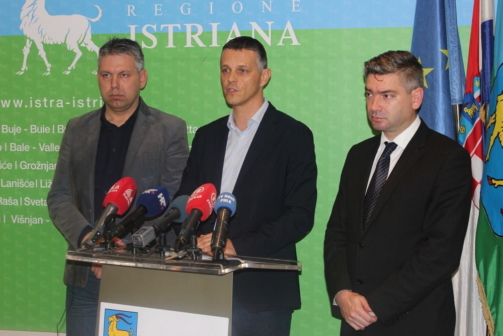 Siniša Žulić, Valter Flego i Boris Miletić