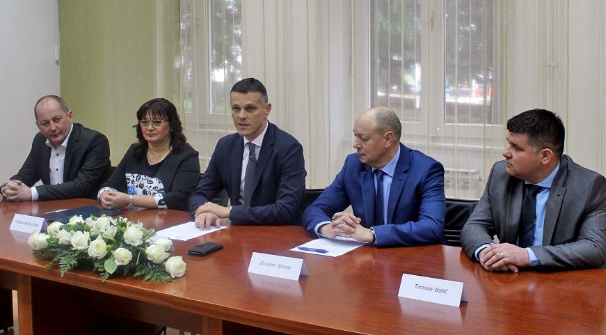 Dalibor Štaba, Mirjana Banko Filipaj, Valter Flego, Giovanni Sponza i Tomislav Babić