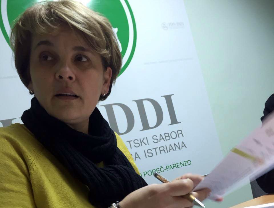 Predsjednica Gradske podružnice IDS-a Poreč Sanja Oplanić (foto: Facebook)