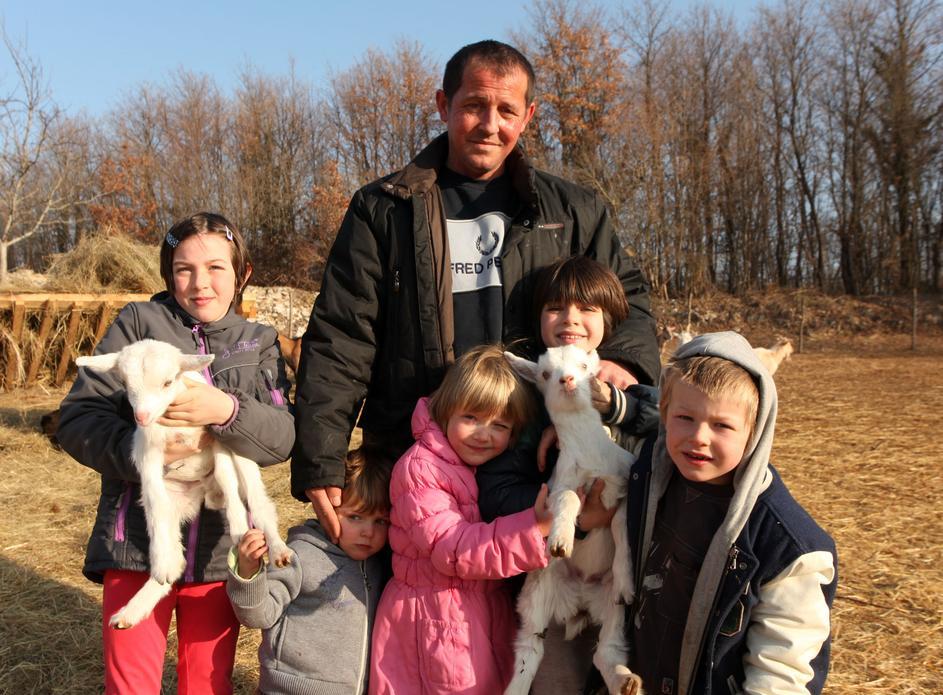 Obitelj Marinić iz Žminja (foto: 24sata)