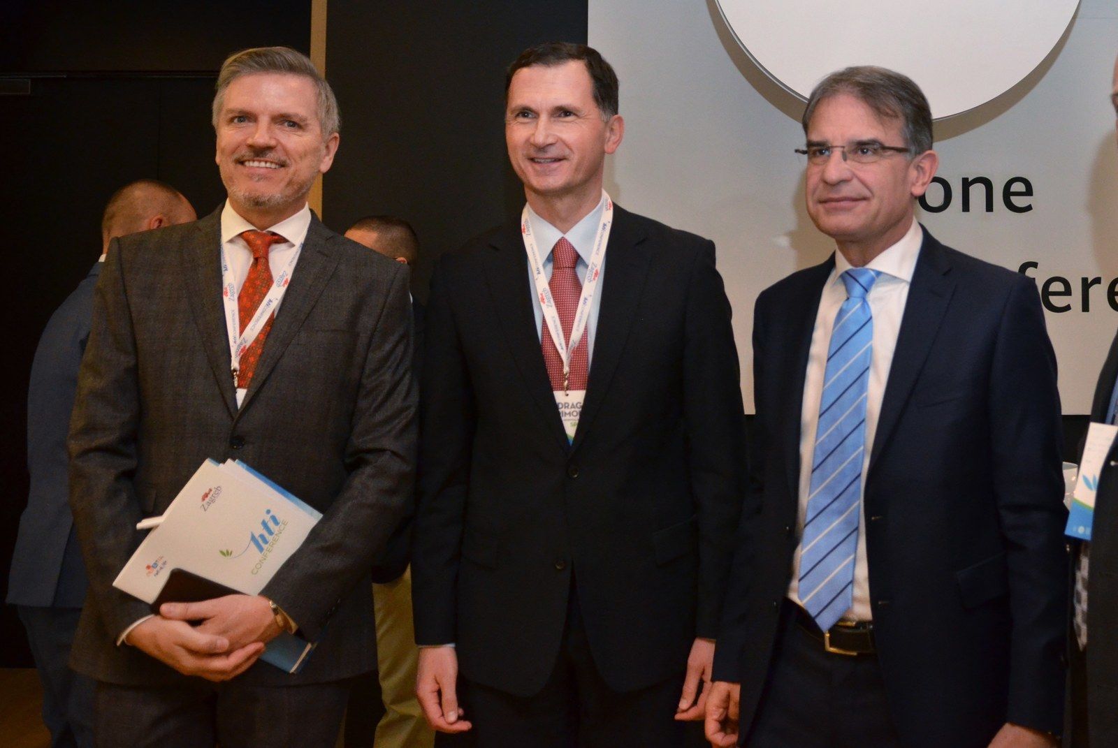 Zdeslav Radovčić, osnivač HTI konferencije; Dragan Primorac, znanstvenik; Gari Cappelli, ministar turizma