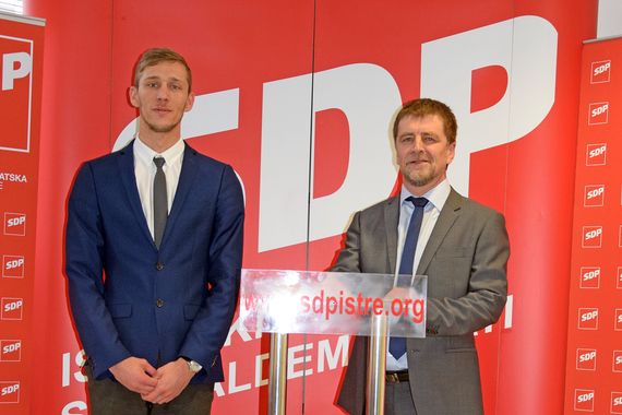 Boris Demark (SDP) u utrci za gradonačelnika Pazina