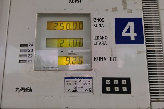 Benzinska u Pazinu: Na brojilu fale dvije lipe, ali ne i na računu 