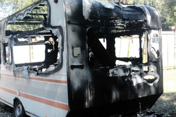 U požaru kamp prikolice kod Poreča teško ozlijeđeno dijete