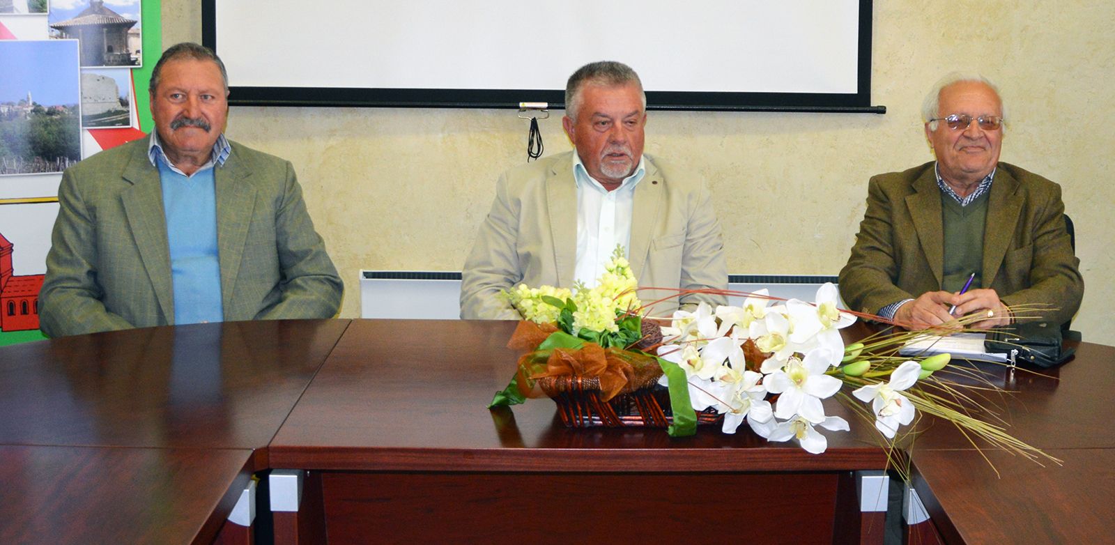 Ljubo Merleta, Ivan Mijandrušić i Vinko Cerovac 