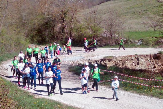 Stotinjak sudionika na Hoditi i zdravi biti u Pazinu