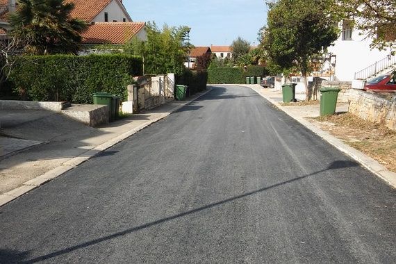 Nakon plinofikacije, asfaltirane Vrsarska, Pulska i Pazinska ulica